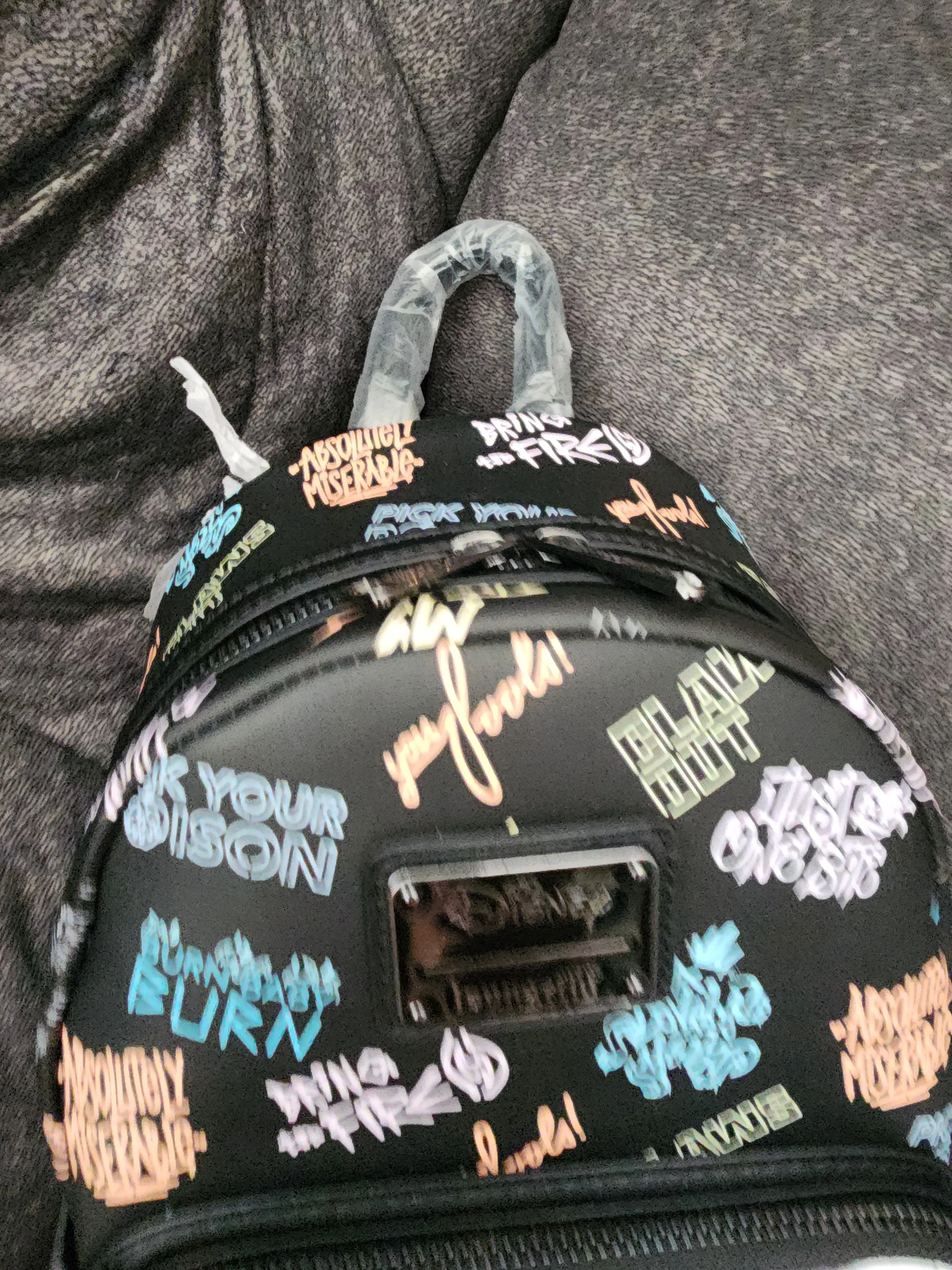 Loungefly Disney Villains Graffiti Backpack