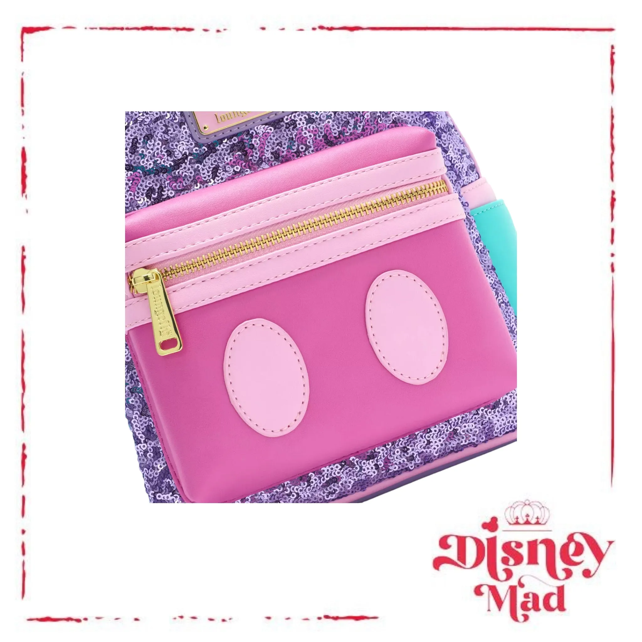 Loungefly Mickey Mouse: The Main Attraction Mini Backpack