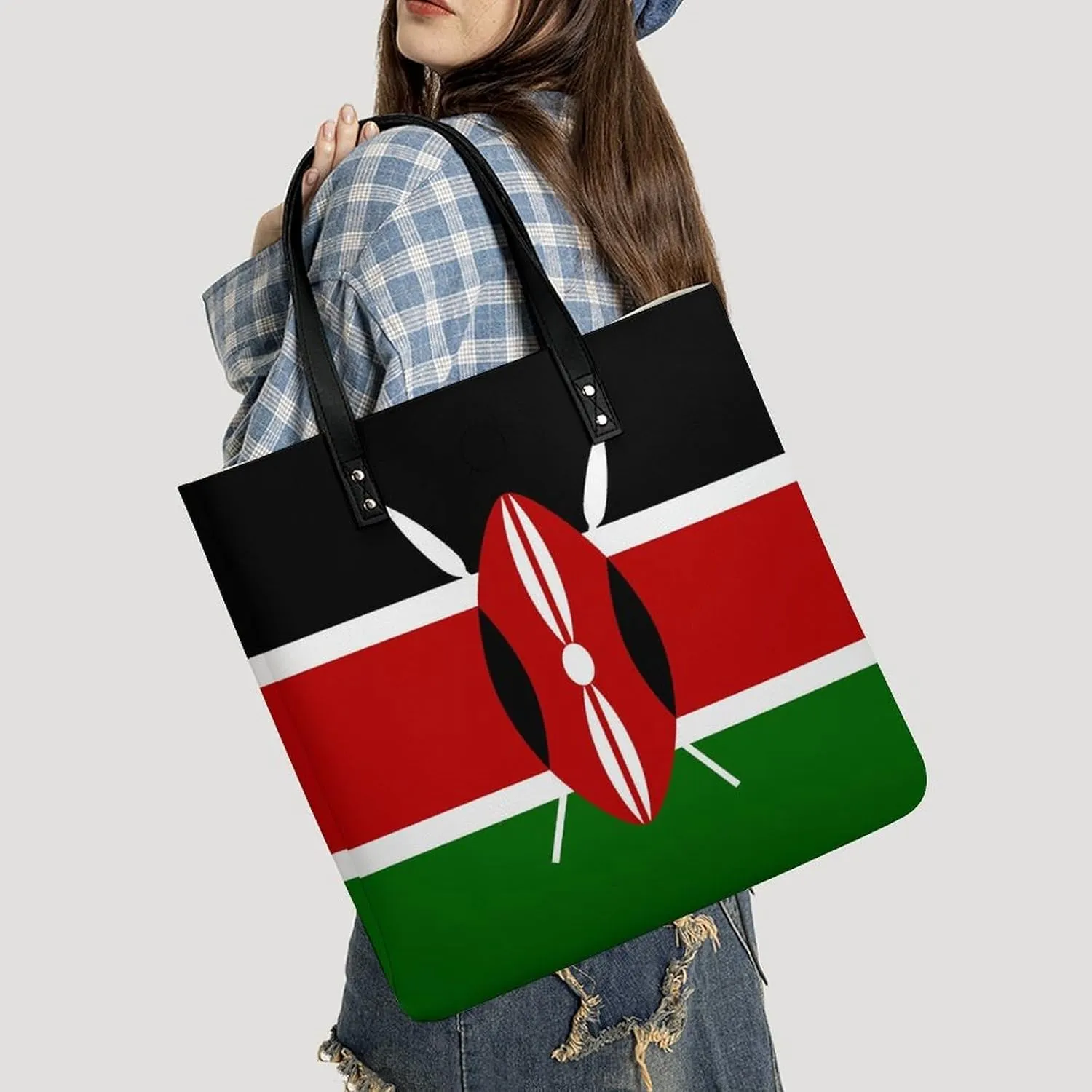 Malta Flag Women's Leather Tote Bag Spacious Purse for Work Travel and Casual Outings