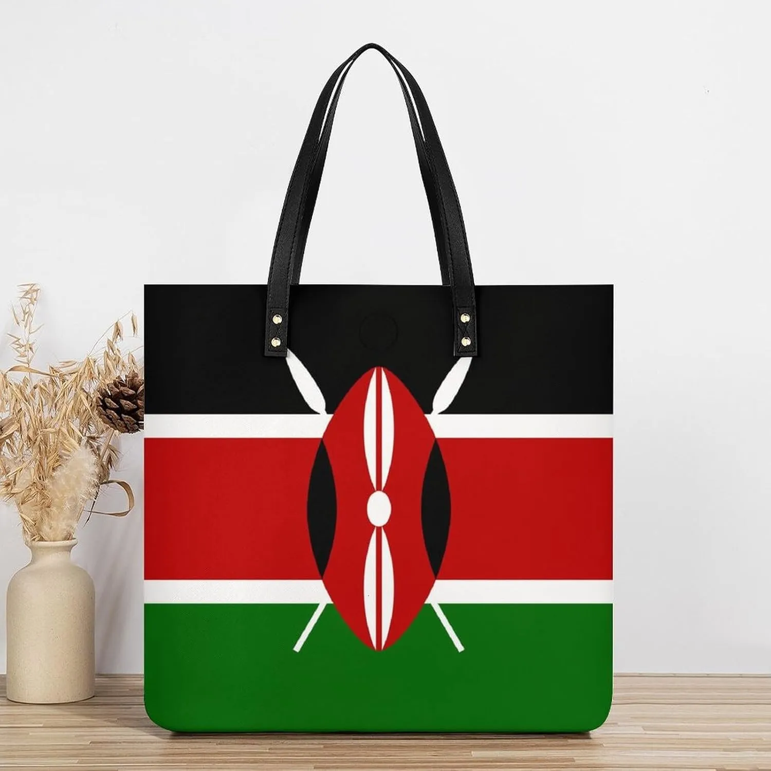 Malta Flag Women's Leather Tote Bag Spacious Purse for Work Travel and Casual Outings