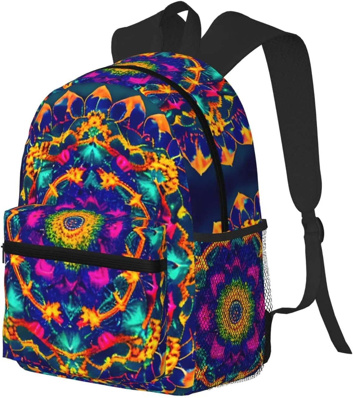 Mandala pattern Backpack Cute Print Bookbag Women Travel Casual Water-resistant Backpack Travel Bag bags