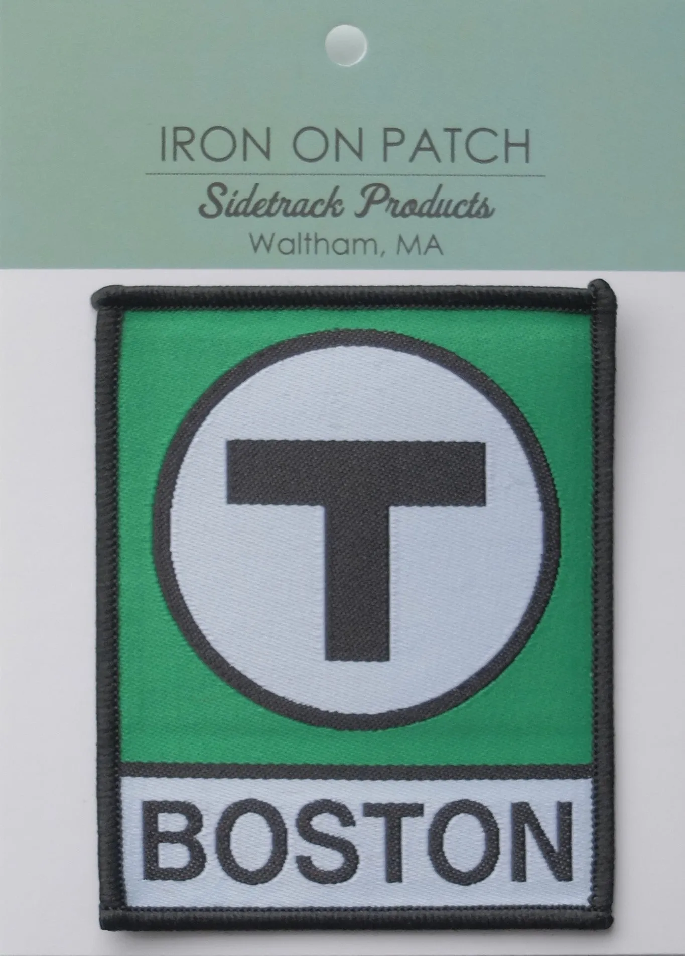 MBTA Green Line T Logo Iron-on Patch