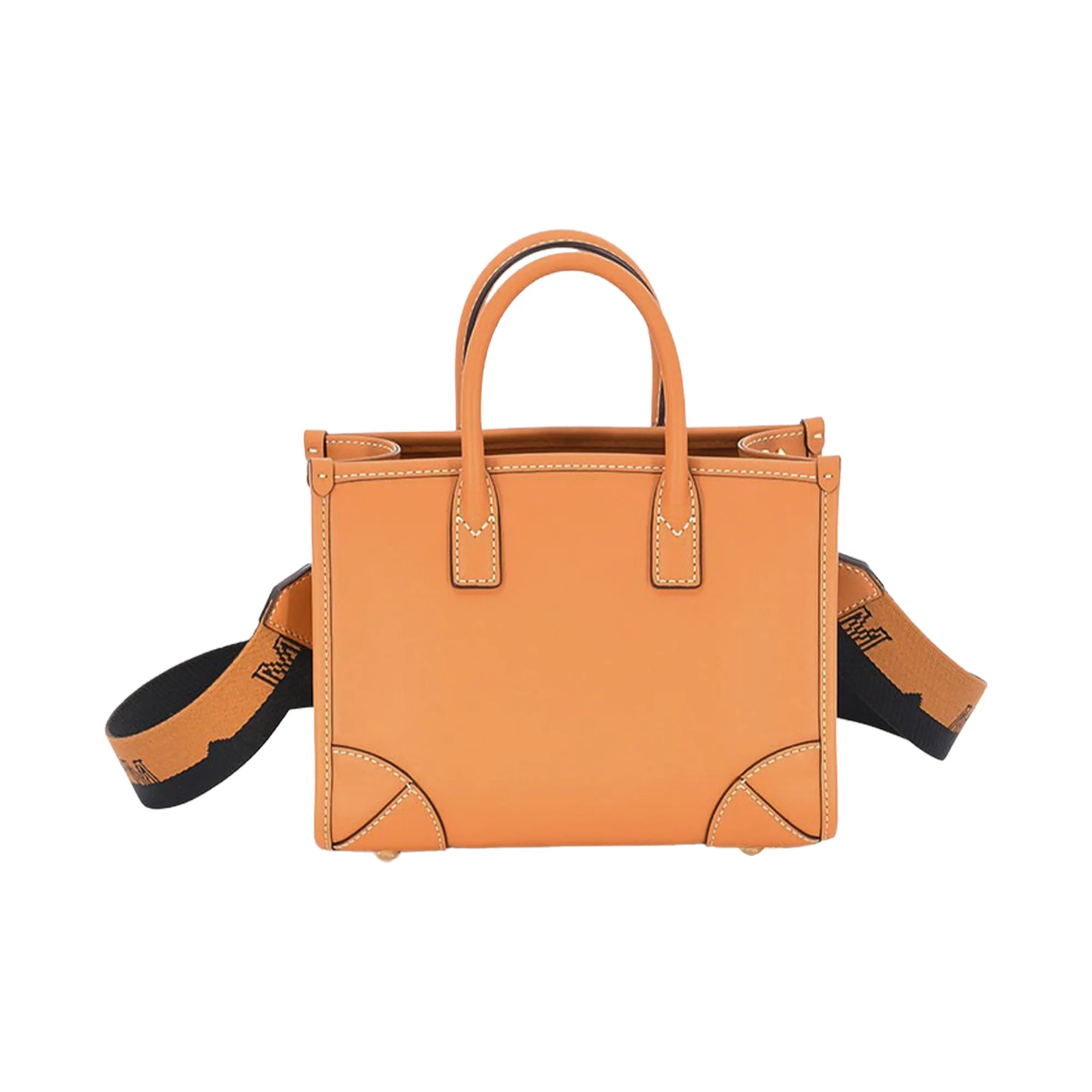 MCM Mini Munich Logo Tote Bag