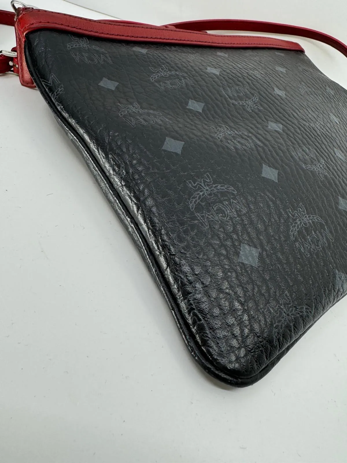 MCM VISETOS CLUTCH CROSSBODY BAG