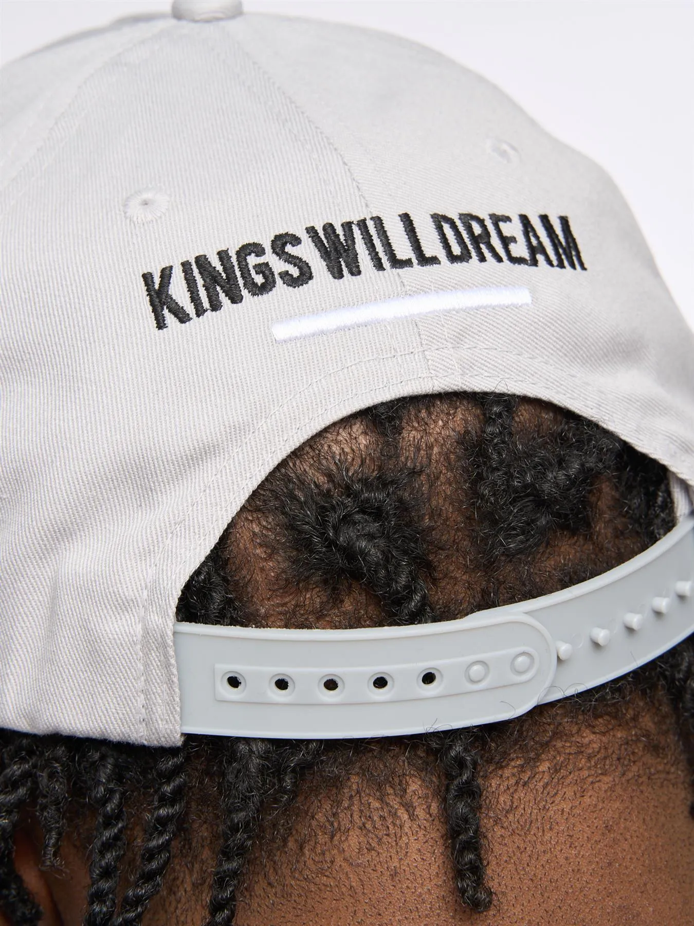 Mens Tagged Baseball Cap Ash Grey