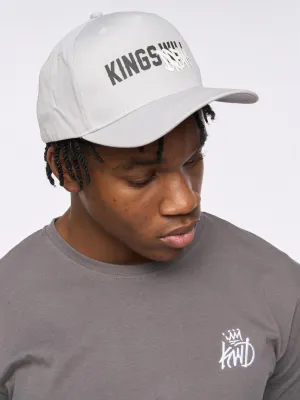 Mens Tagged Baseball Cap Ash Grey