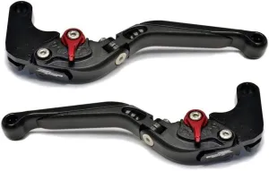 MGP Lever Set (Black) Compatible with 17-18 Kawasaki Z125PRO