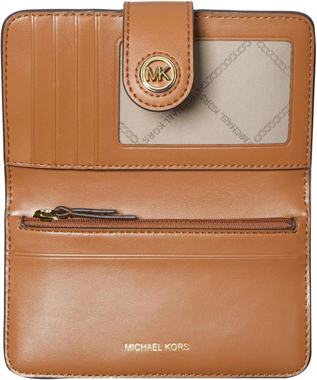 Michael Kors MK Charm Medium Tab Pocket Bifold