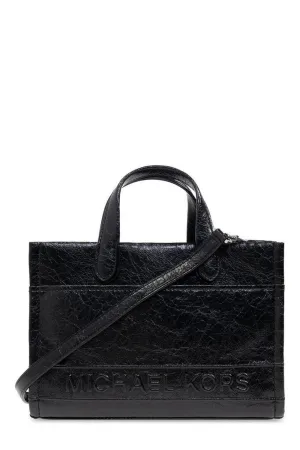 Michael Michael Kors Logo Embossed Tote Bag