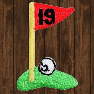 Mini Golf Embroidered Patch — Iron On