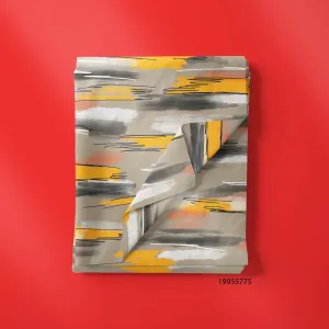 Modern Art Neutral Patten In Brown Color