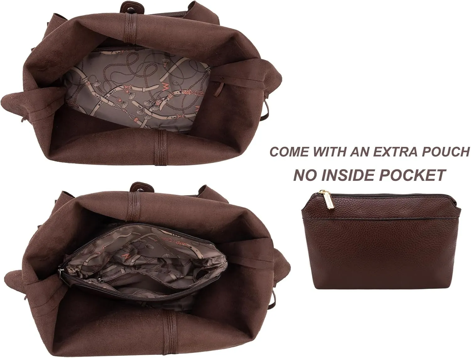 Montana West Slouchy Hobo Bags for Women Soft Designer Shoulder Purses Ladies Top Handle Handbag