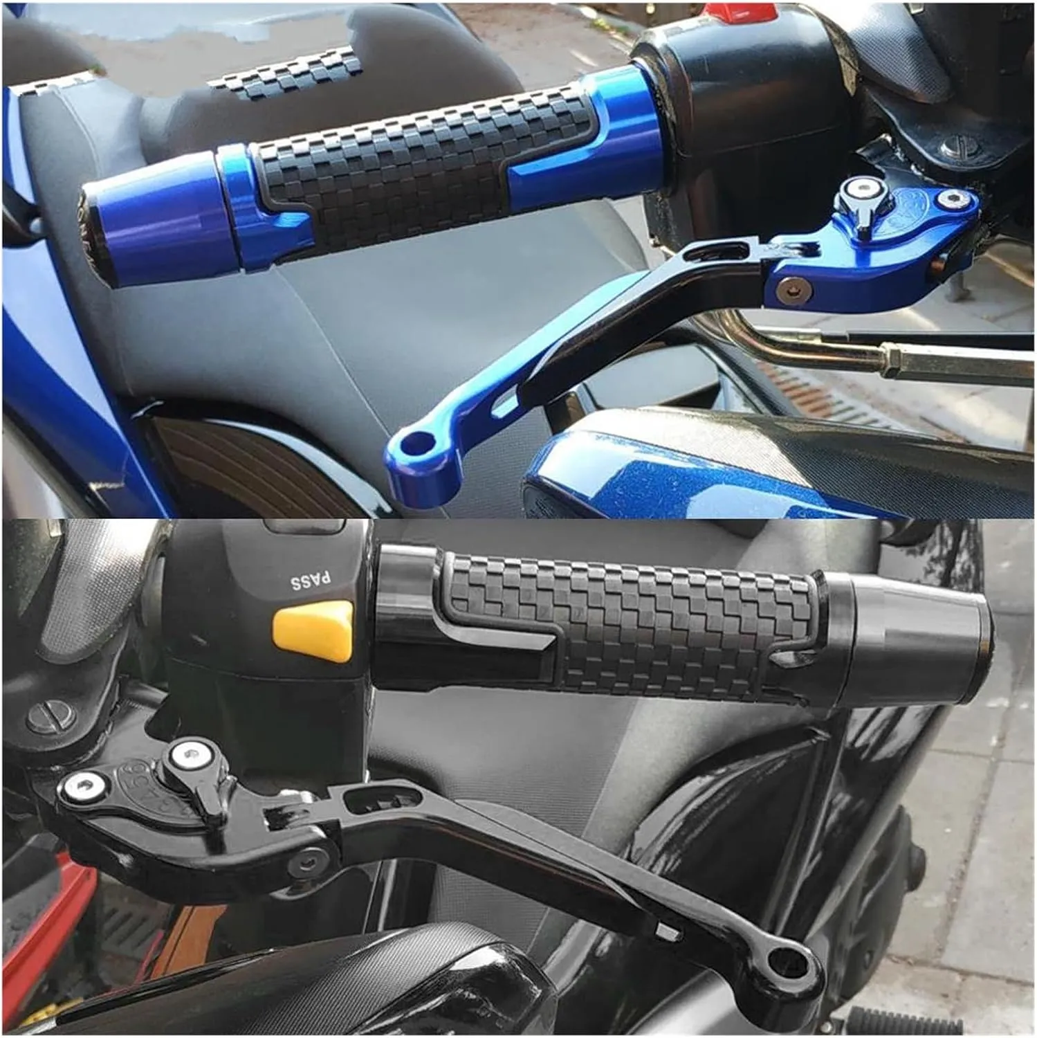 Motorbike Drum Brakes Motorcycle Handbrake Folding Extendable Adjustable Handle Clutch Brake Levers for MV Agusta Rivale 800 2013-2016 Reservoir Levers (Color : J)