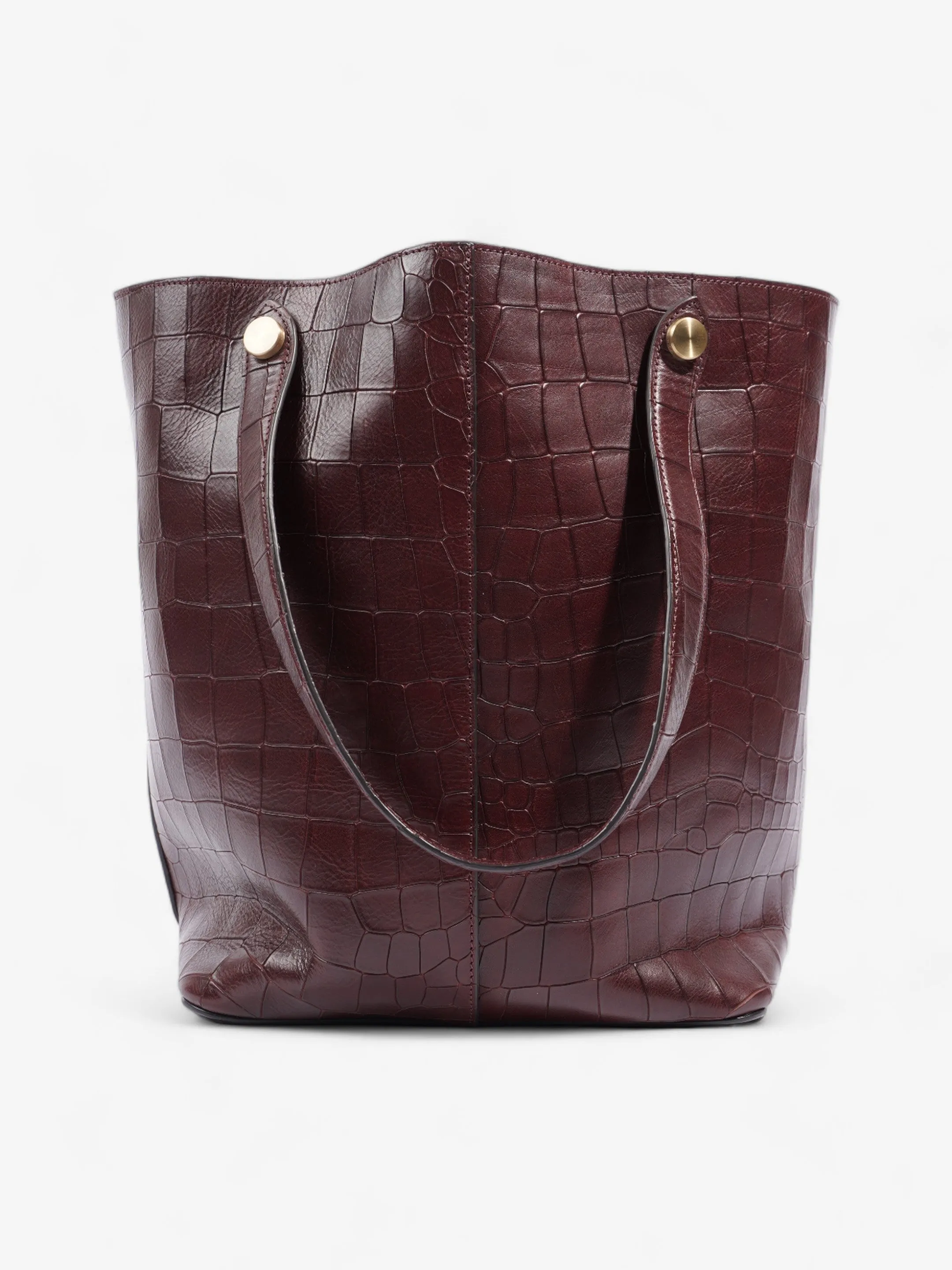 Mulberry Kite Oxblood Embossed Leather