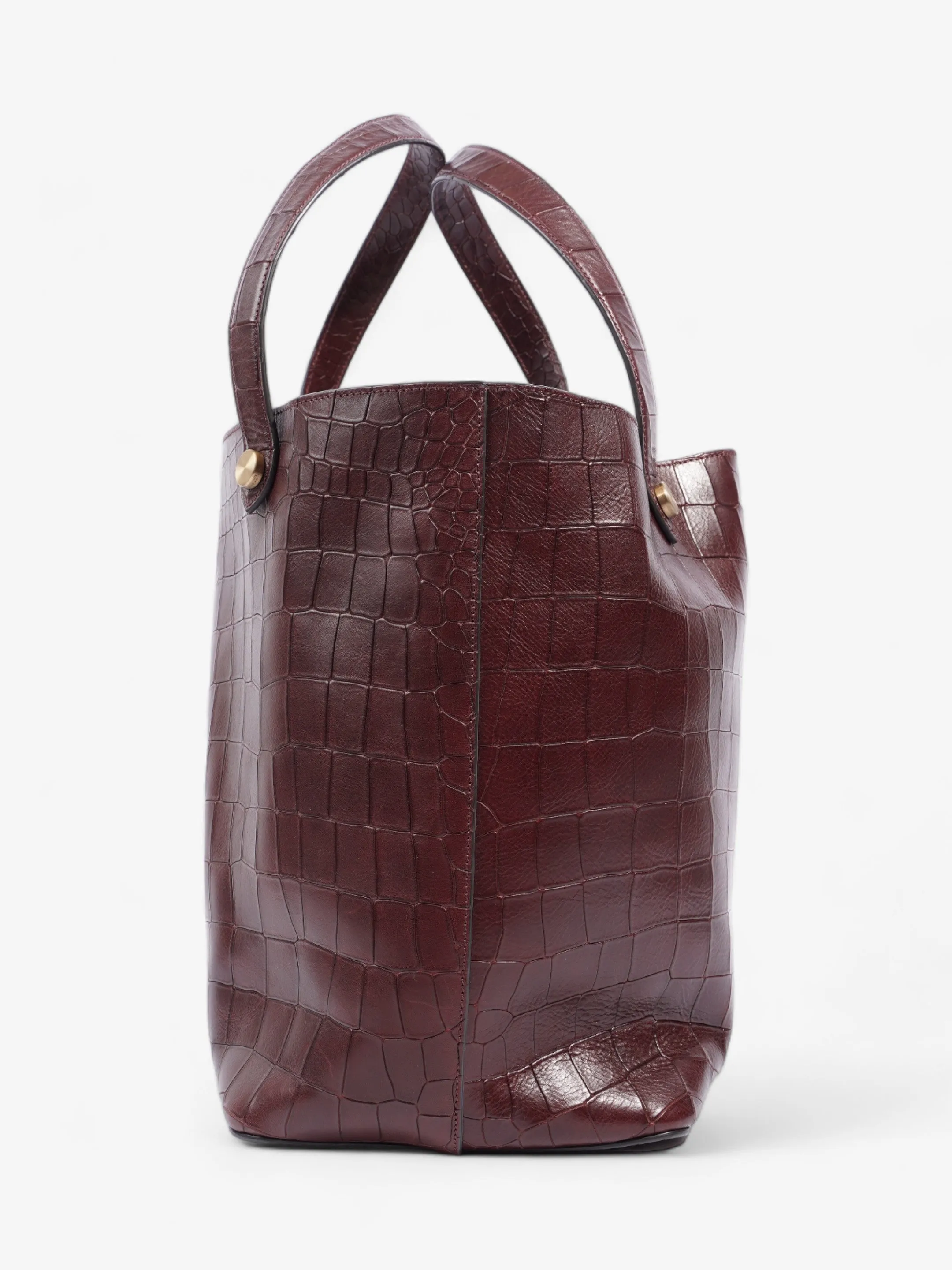 Mulberry Kite Oxblood Embossed Leather