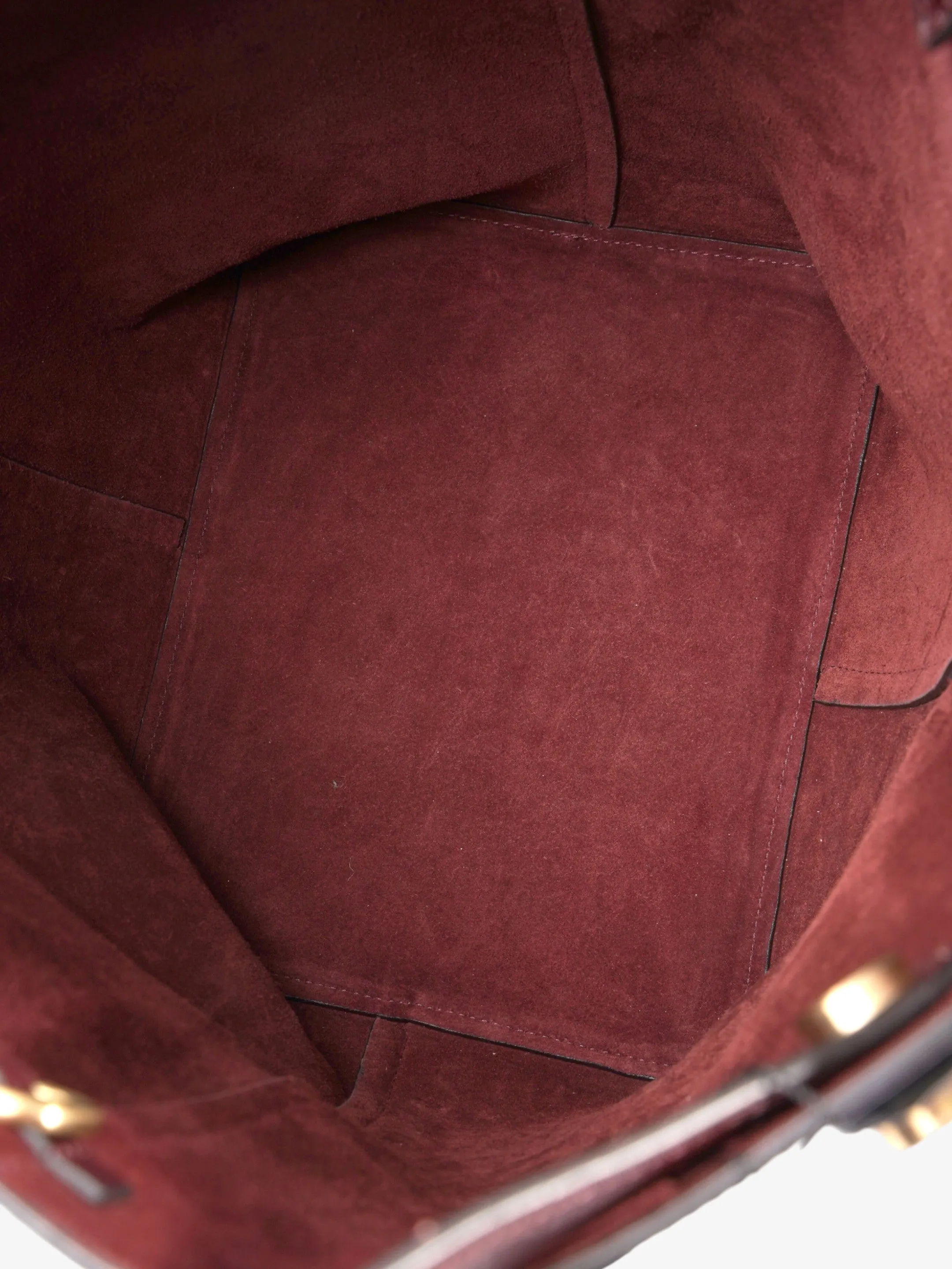 Mulberry Kite Oxblood Embossed Leather