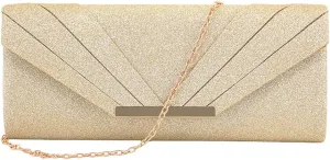 Naimo Womens Sparkle Paillette Clutch Bag Evening Bag Purse for Party Cocktail Wedding Elegance Envelope Purse Wallet Bag