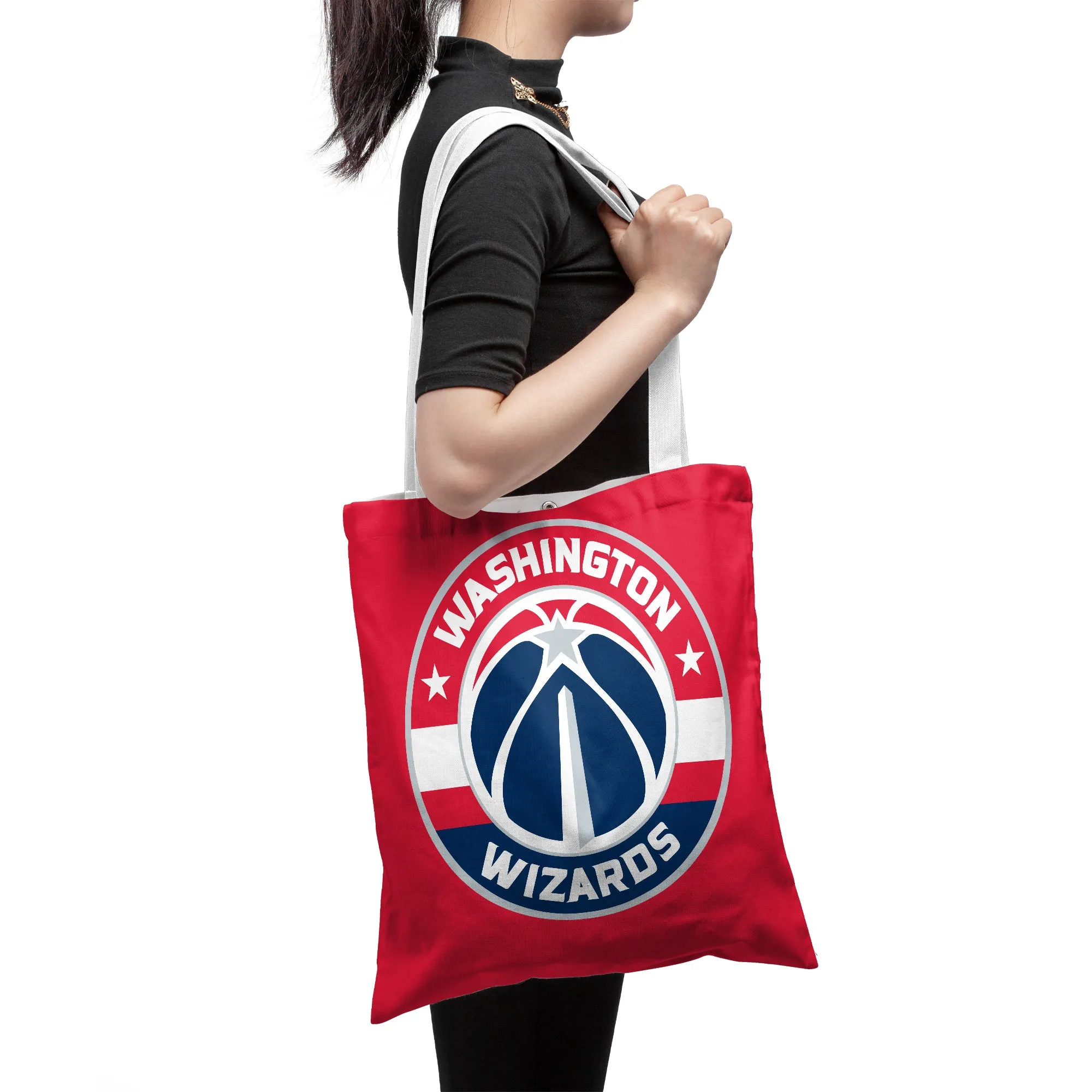 NBA Washington Wizards Finals Polyester Canvas Tote Bag – Durable and Stylish