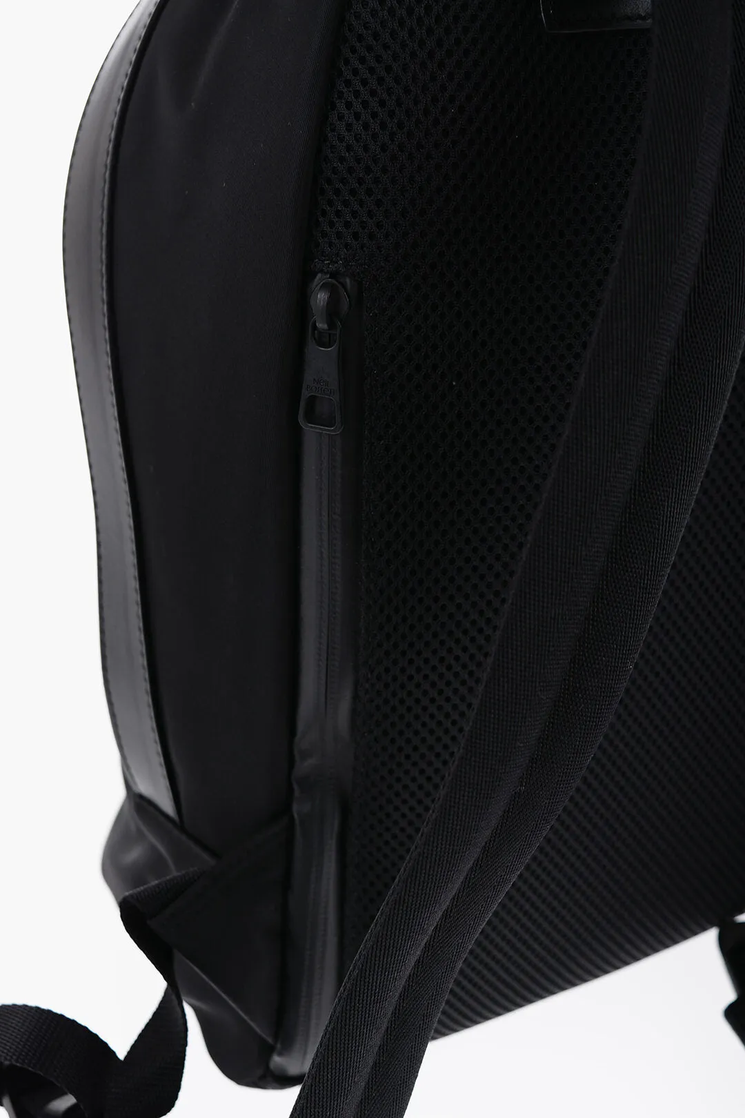 Neil Barrett Fabric FAIR-ISLE THUNDERBOLT Backpack