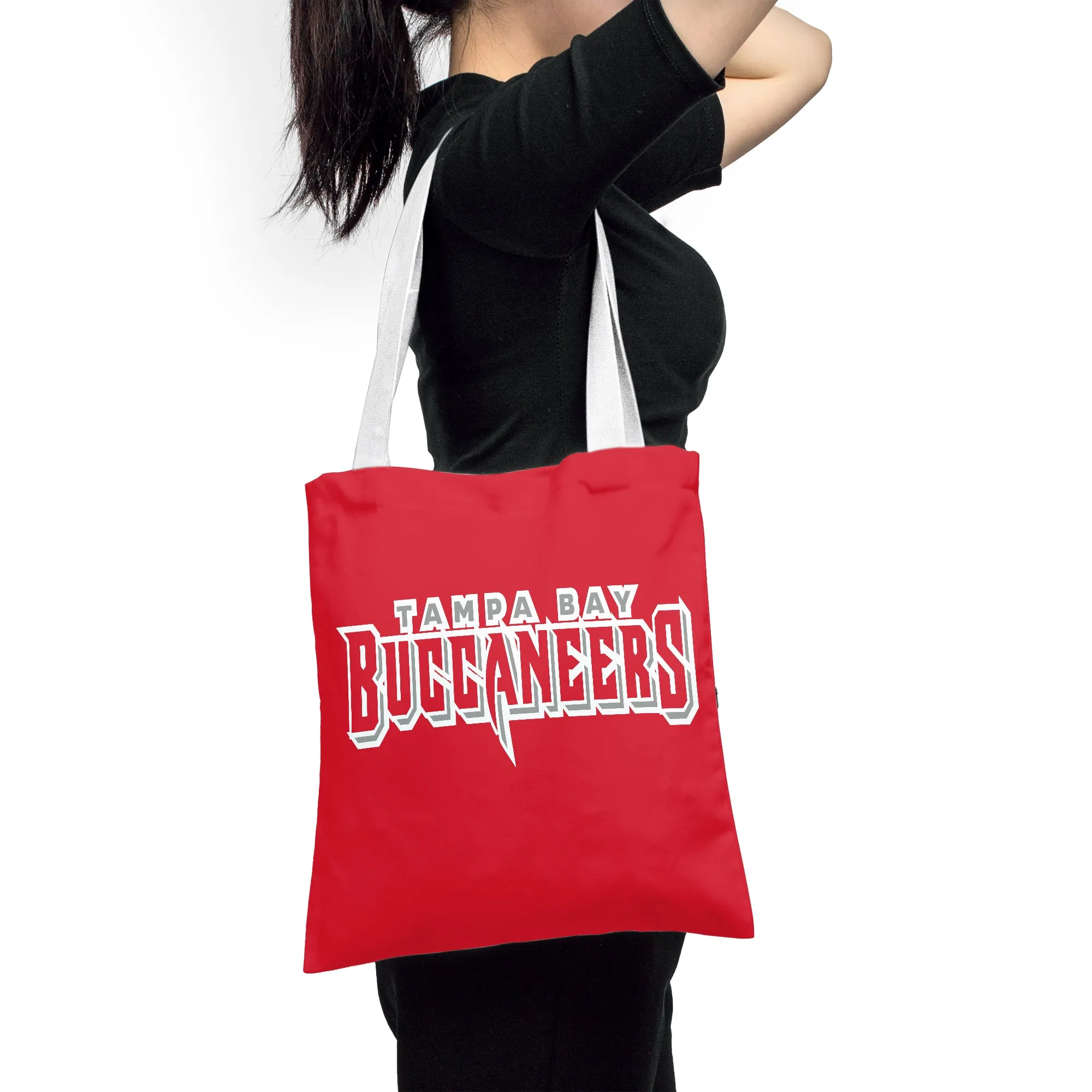 NFL Tampa Bay Buccaneers Fans Gear Polyester Canvas Tote Bag – Durable and Stylish