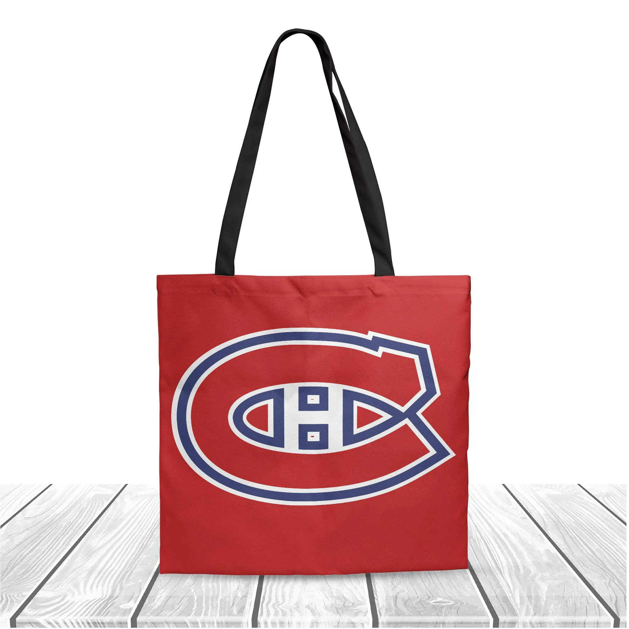 NHL Montreal Canadiens Polyester Canvas Tote Bag – Durable and Stylish