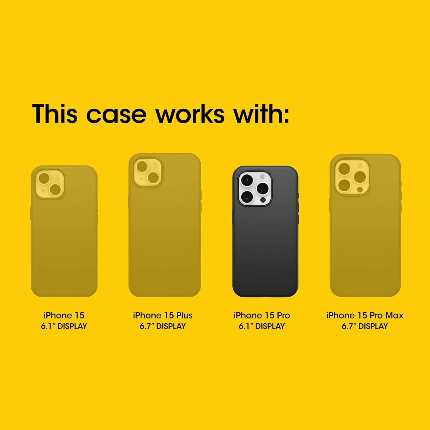 OtterBox iPhone 15 Pro (Only) Defender Series Case - Realtree Edge (Blaze Orange/Black/RT Edge), Rugged & Durable, with Port Protection, Includes Holster Clip Kickstand
