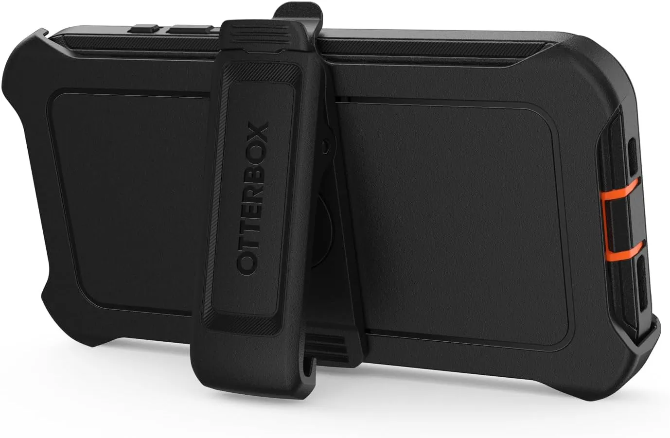 OtterBox iPhone 15 Pro (Only) Defender Series Case - Realtree Edge (Blaze Orange/Black/RT Edge), Rugged & Durable, with Port Protection, Includes Holster Clip Kickstand