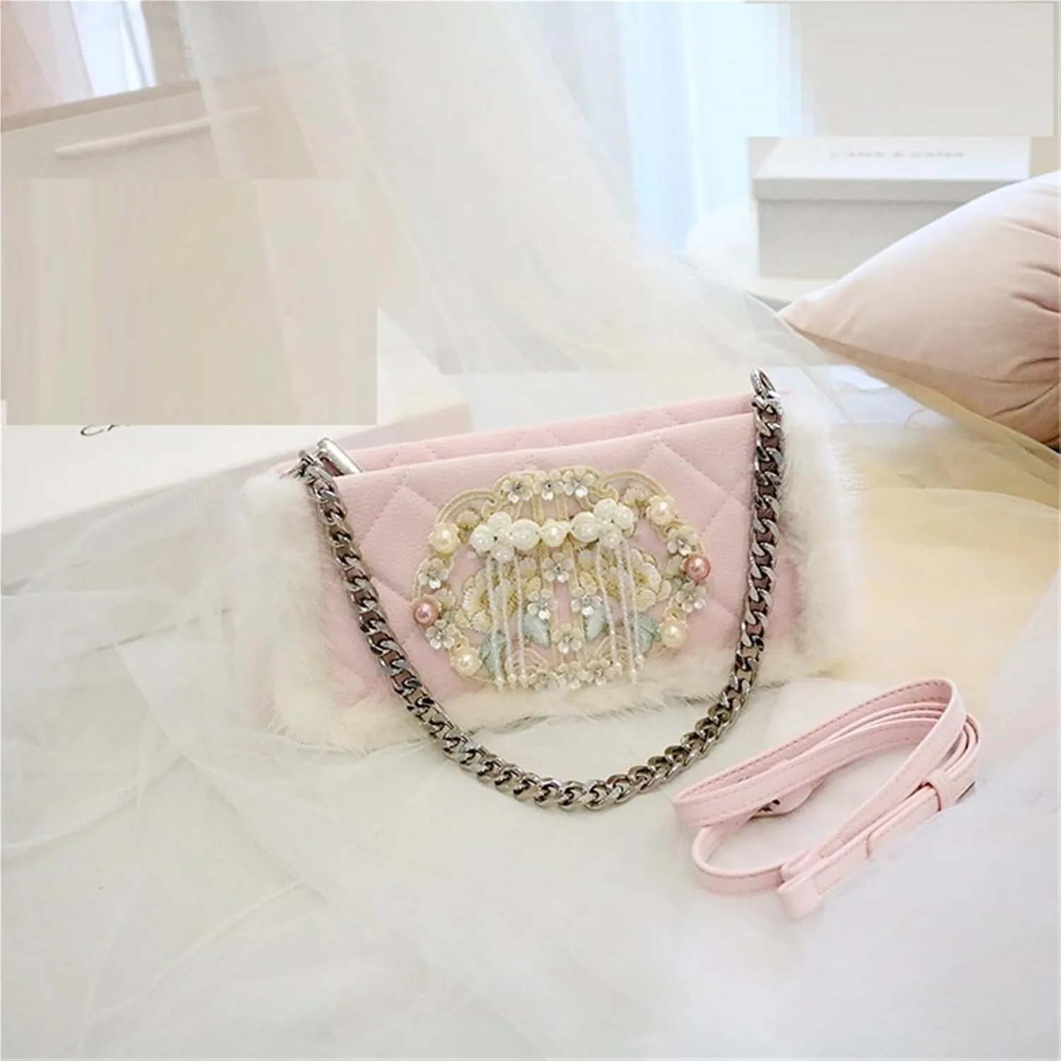 Over The Shoulder Bags for Women，Chinese Style disc Buckle Handbag， Handbags, Underarm Bags, Evening Bags, Gifts for Women
