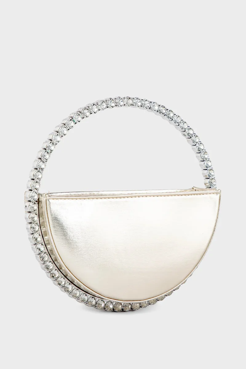 Party Wear Clutch BH0118-Golden