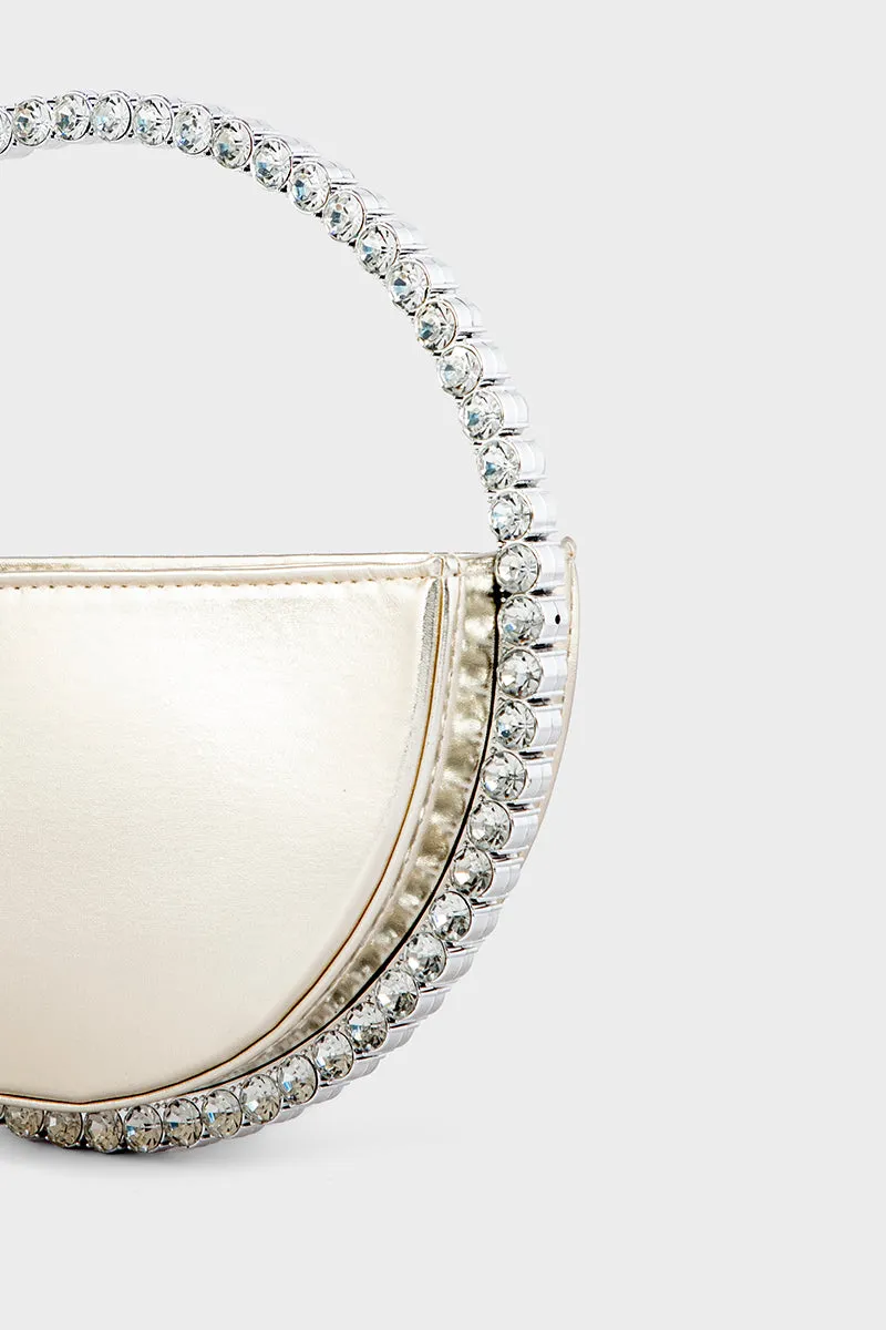 Party Wear Clutch BH0118-Golden