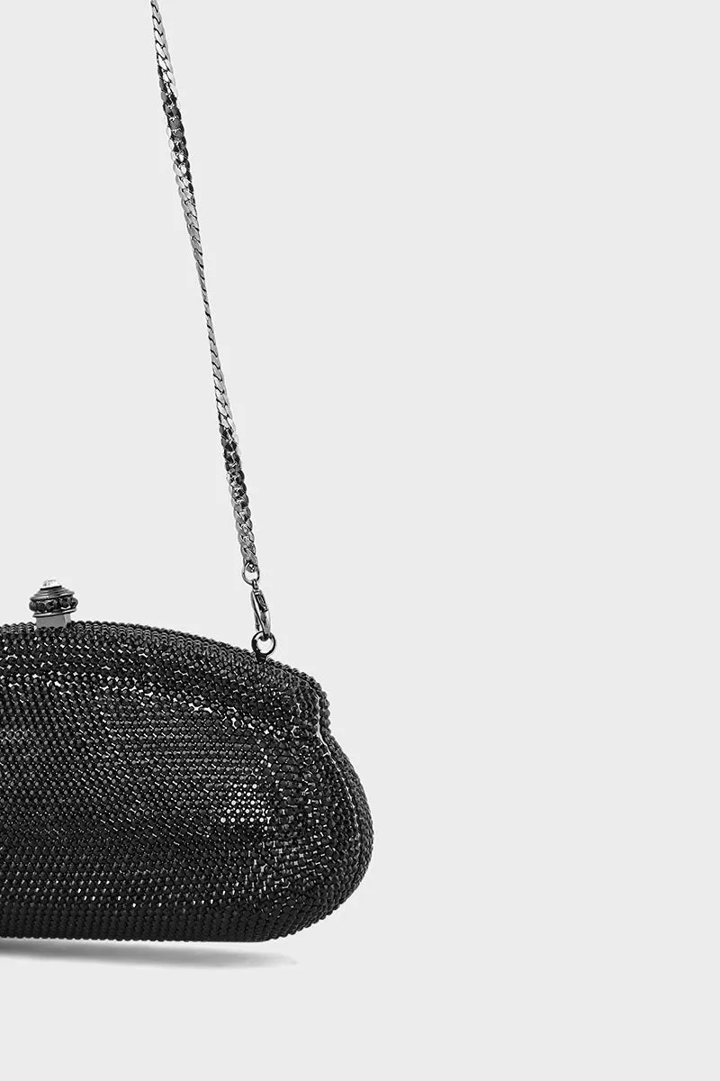 Party Wear Clutch BK4058-Black