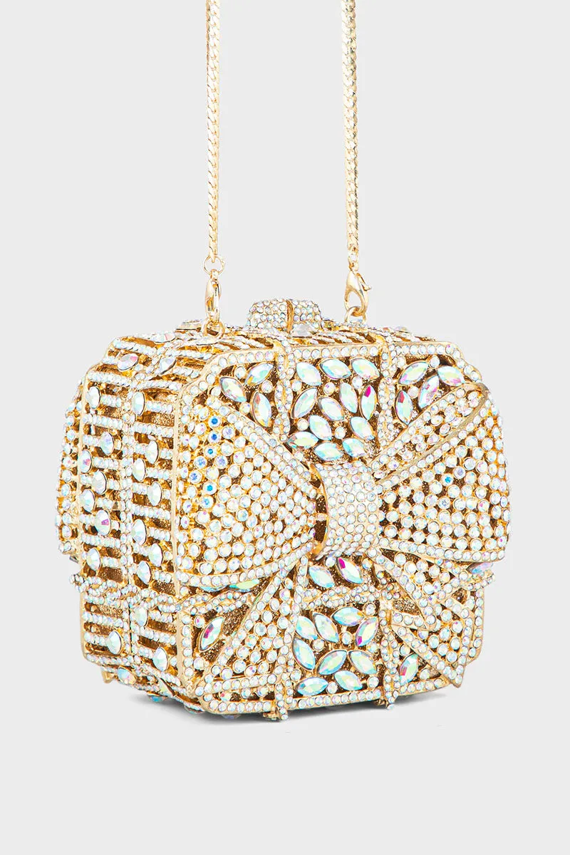Party Wear Clutch BK4061-Champagne