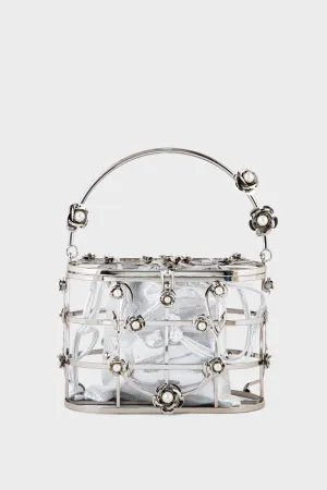 Party Wear Clutch BK4063-Silver