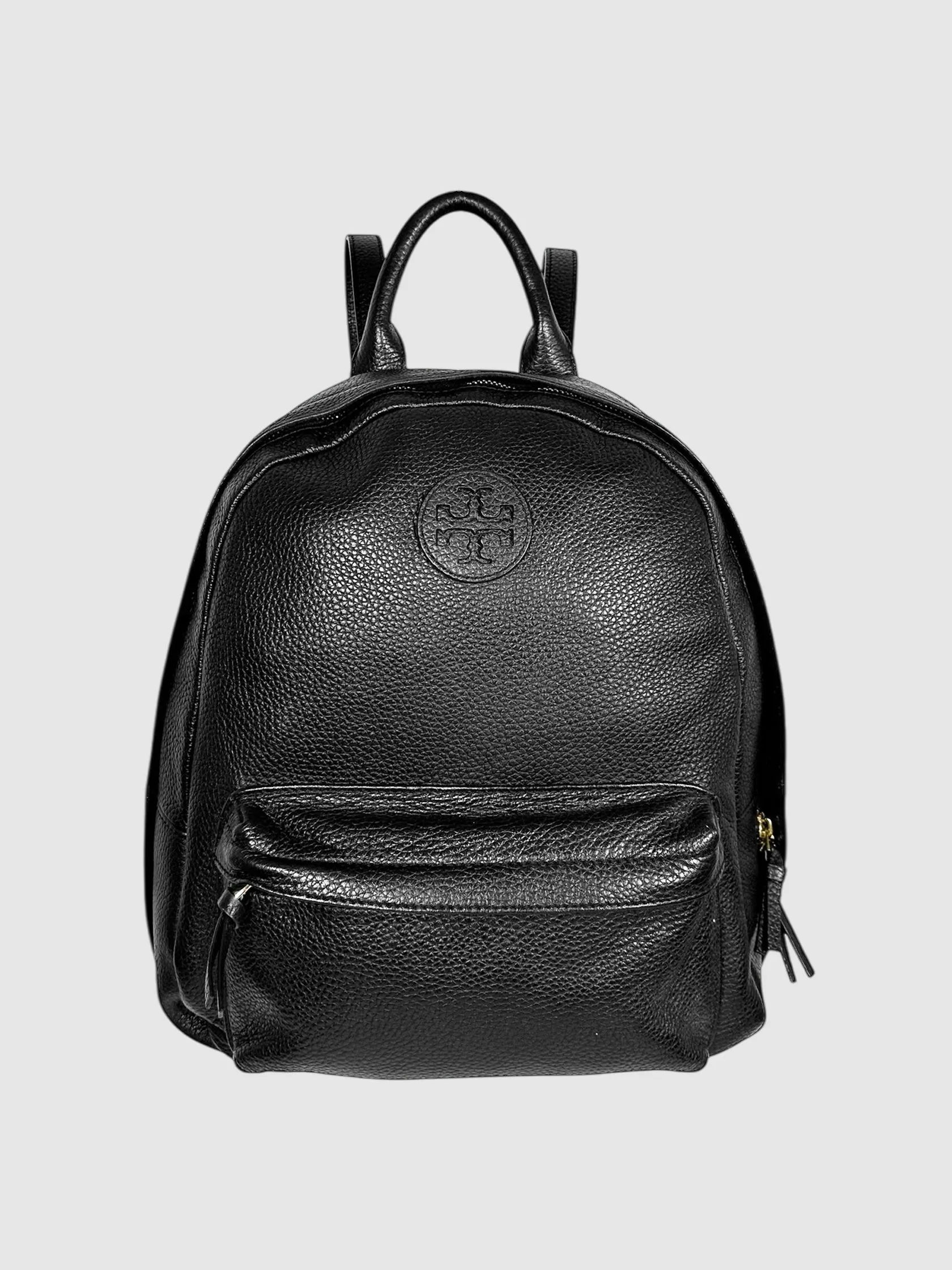 Pebbled Leather Backpack