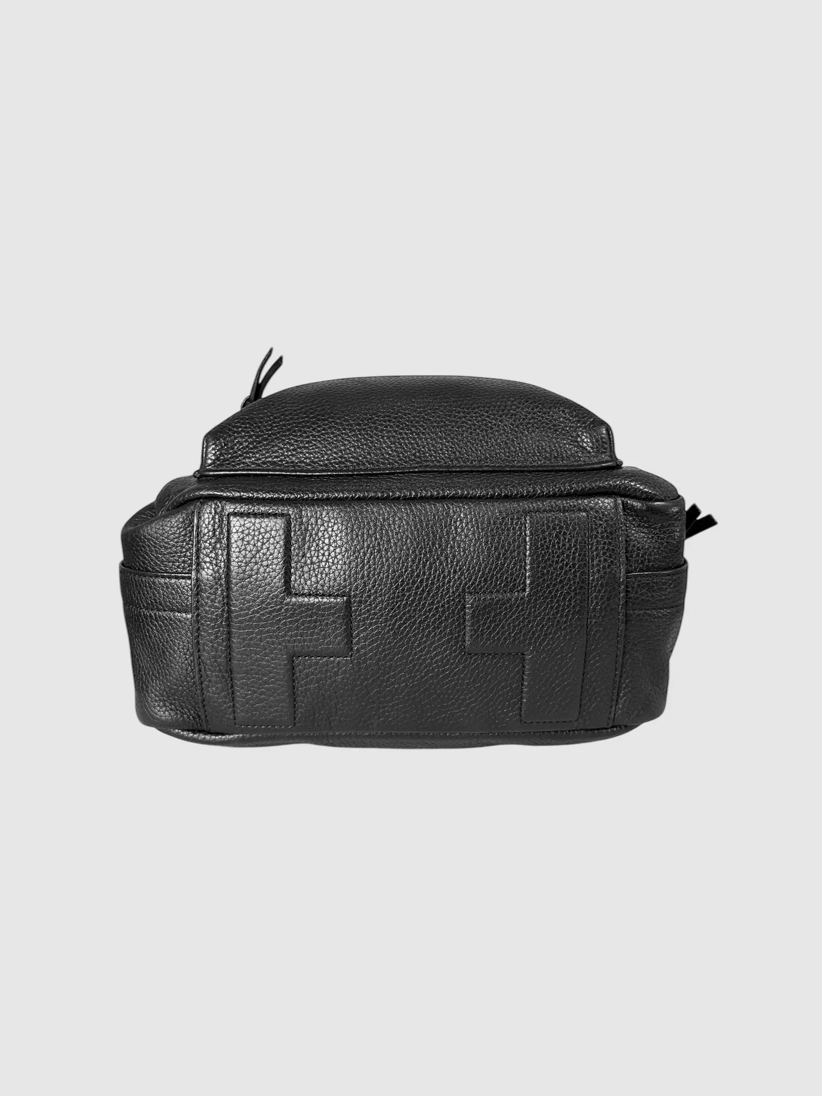 Pebbled Leather Backpack