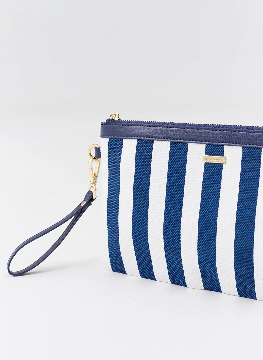 Personalised Capri Navy Nautical Bag