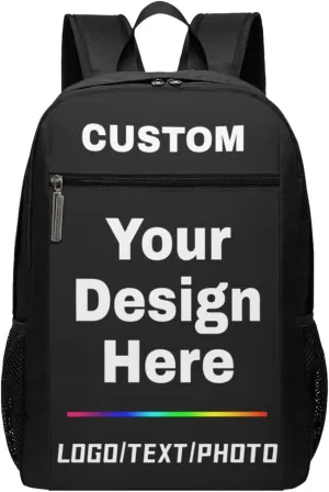 Personalized Backpacks For Men Women Customize Laptop Backpack For Men Women Custom Backpack Personal Item Backpack
