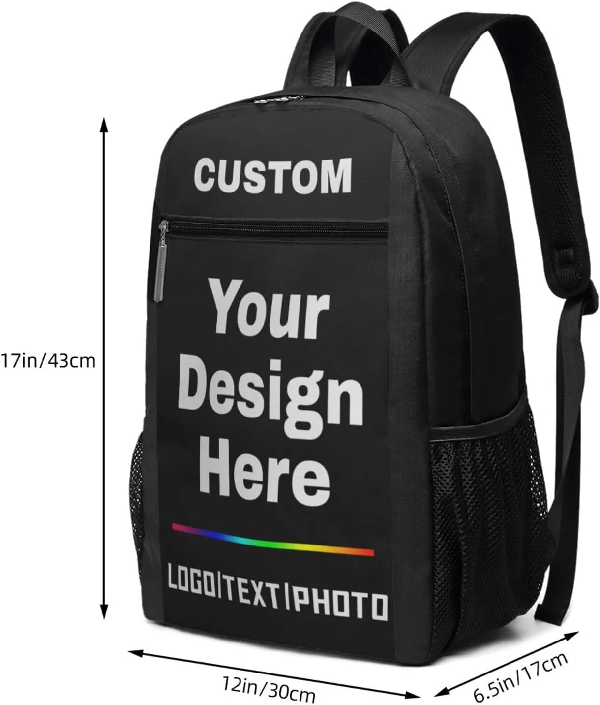 Personalized Backpacks For Men Women Customize Laptop Backpack For Men Women Custom Backpack Personal Item Backpack