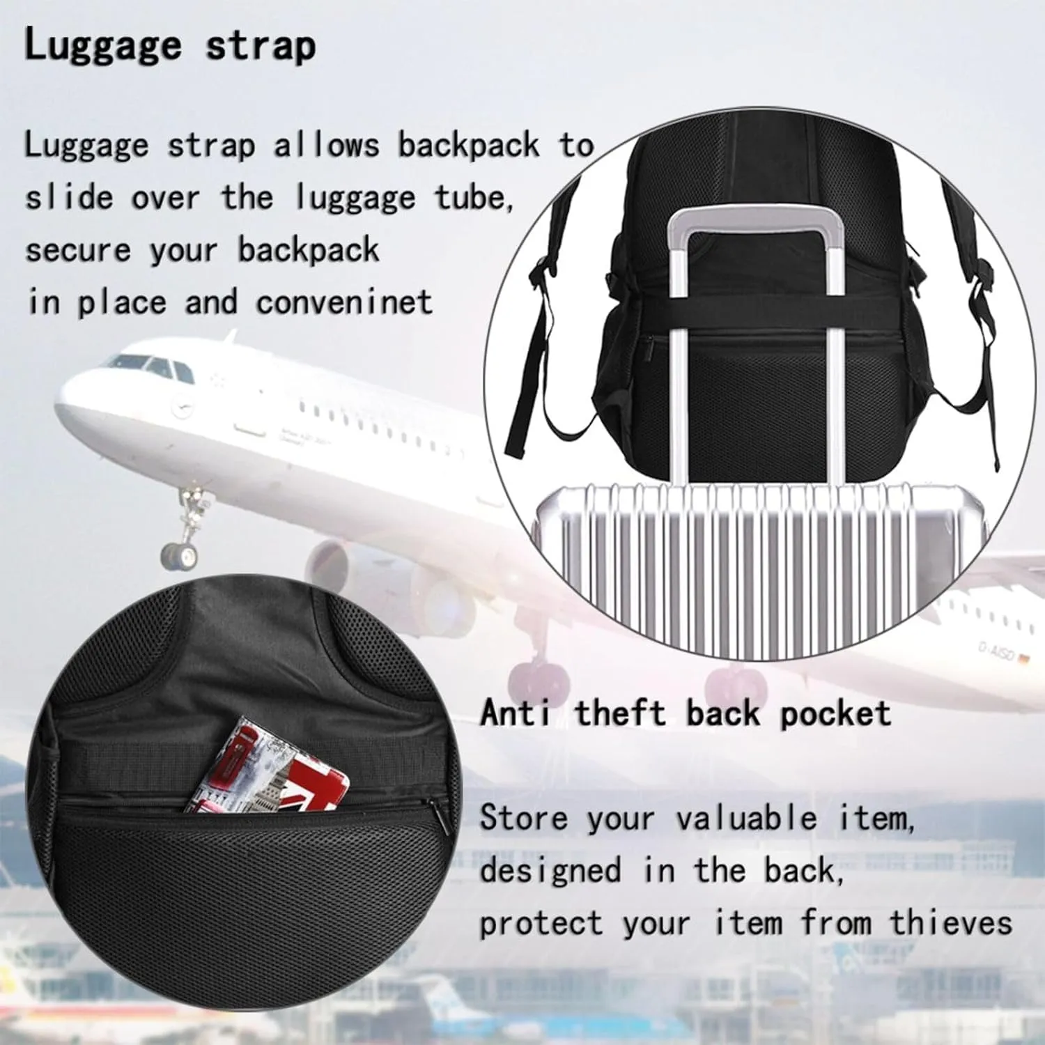Personalized Backpacks For Men Women Customize Laptop Backpack For Men Women Custom Backpack Travel Backpack Personal Item Size