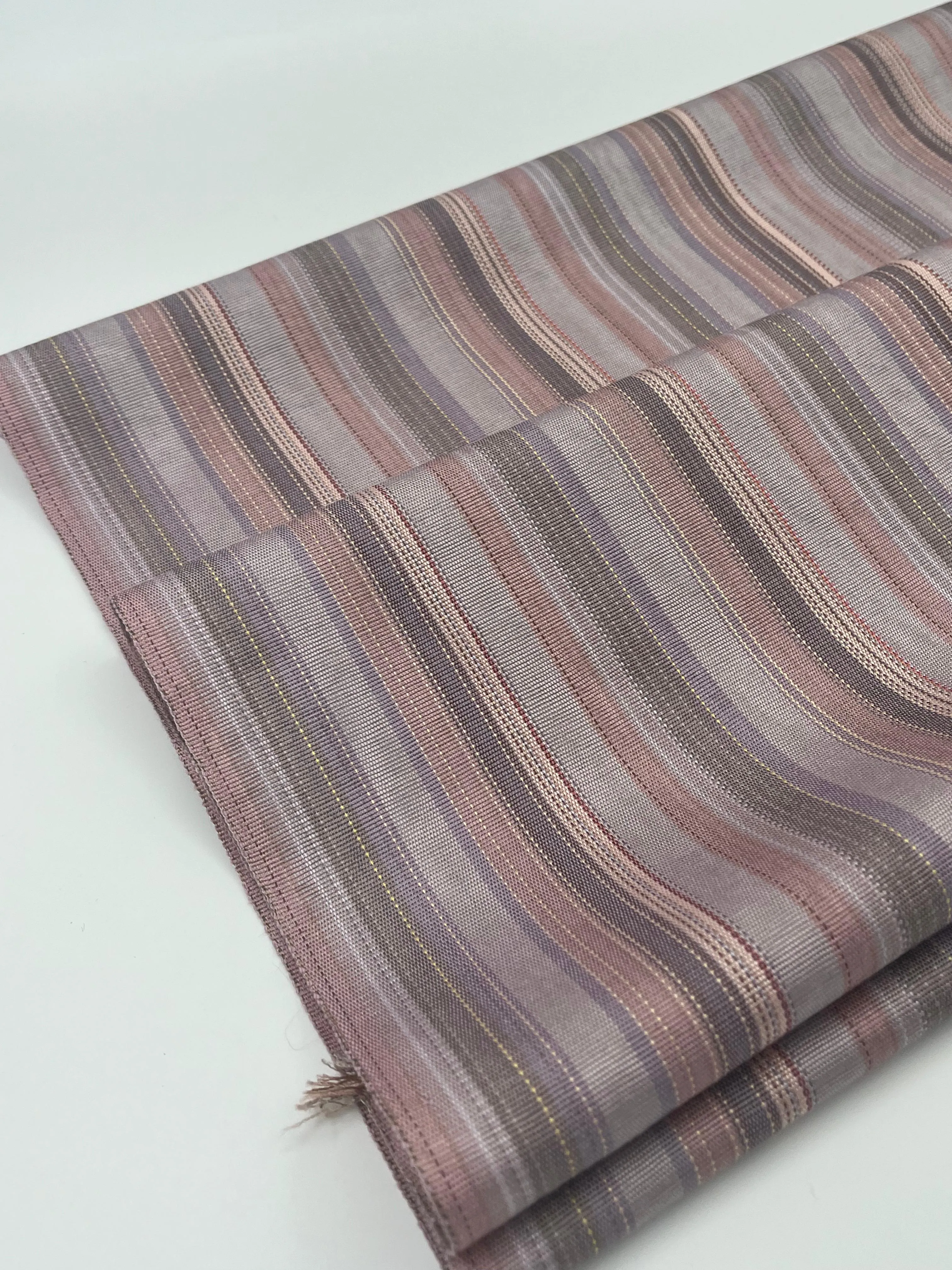Pin Pink Striped Silk Home Textile Interior Fabrics Watermark Patterns.