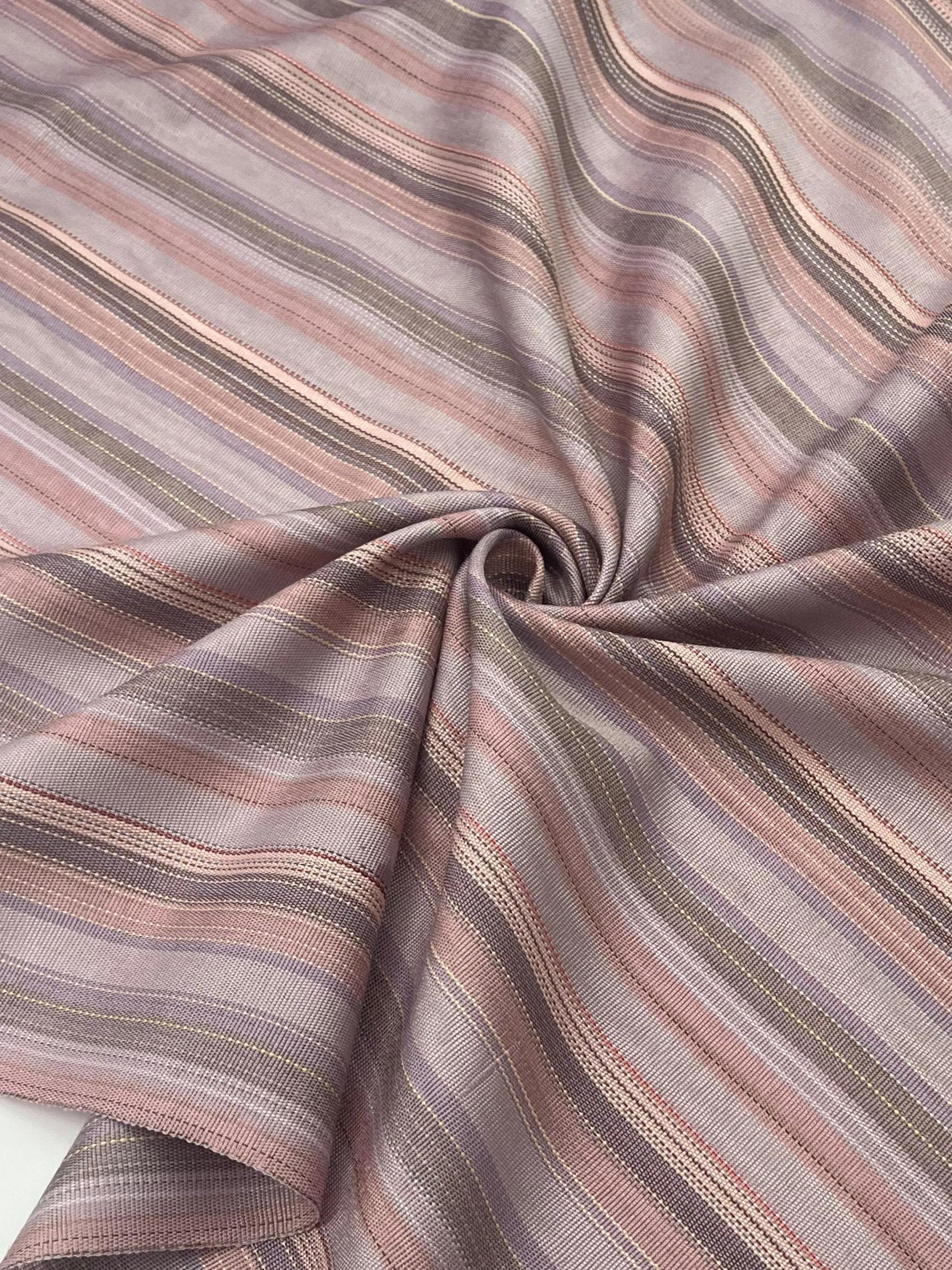 Pin Pink Striped Silk Home Textile Interior Fabrics Watermark Patterns.
