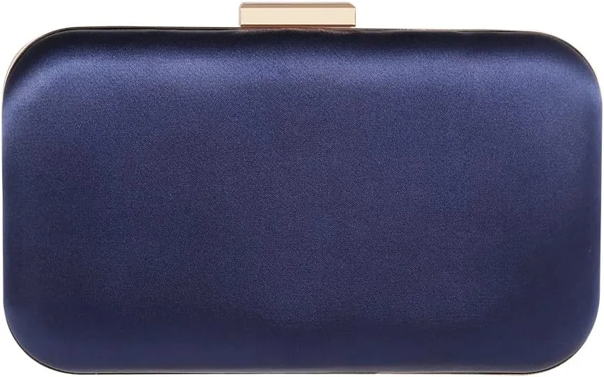 Pleated Satin Clutch Purse For Women Wedding Bridal Clutch Bag Prom Party Clutch