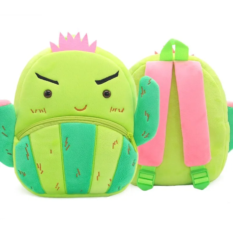 Plush Fruit Cartoon Kids Backpack