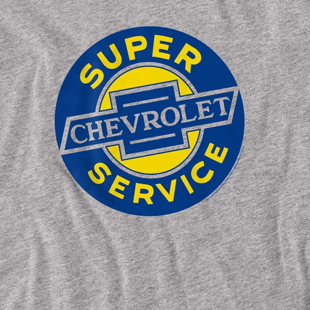 Popfunk Chevrolet Chevy Super Service Unisex Adult T Shirt