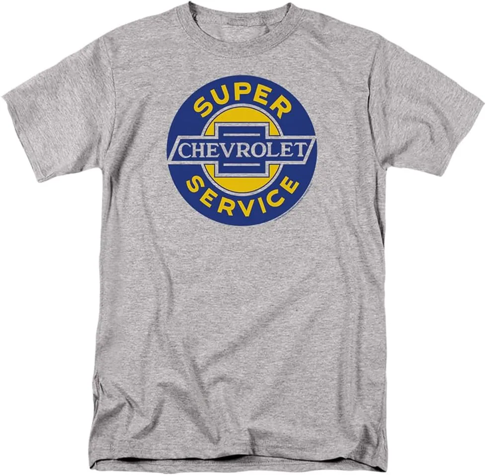 Popfunk Chevrolet Chevy Super Service Unisex Adult T Shirt