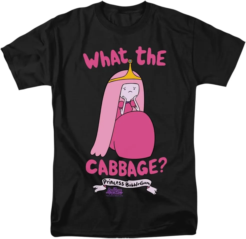 Popfunk Classic Adventure Time What The Cabbage Unisex Adult T Shirt