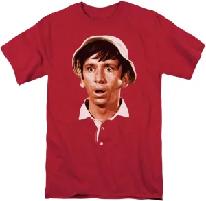 Popfunk Classic Gilligan's Island TV Show Gilligan Surprised Face T Shirt