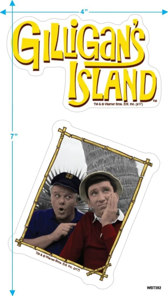 Popfunk Classic Gilligan's Island TV Show Gilligan Surprised Face T Shirt