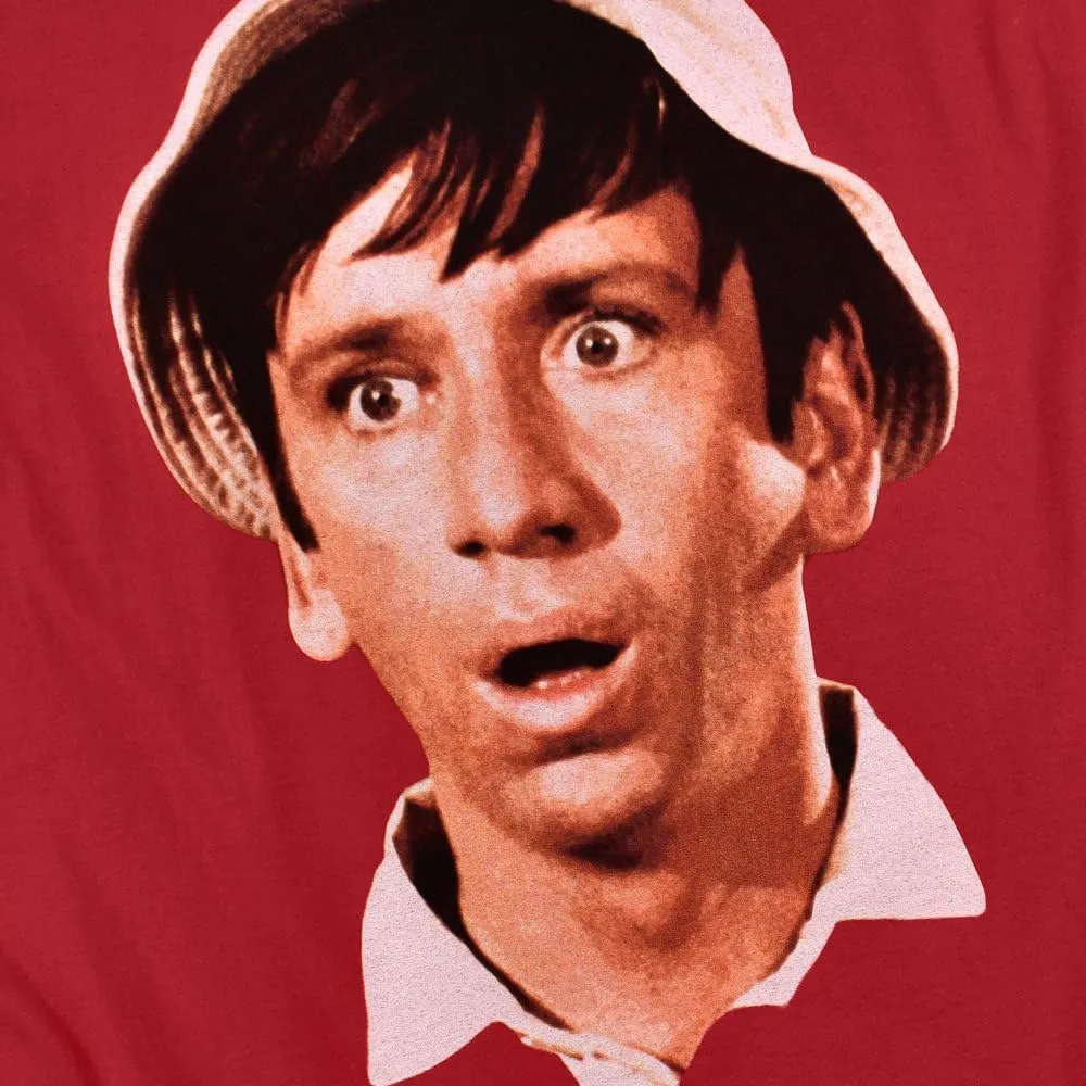 Popfunk Classic Gilligan's Island TV Show Gilligan Surprised Face T Shirt