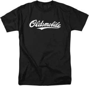 Popfunk Classic Oldsmobile Oldsmobile Cursive Logo Unisex Adult T Shirt